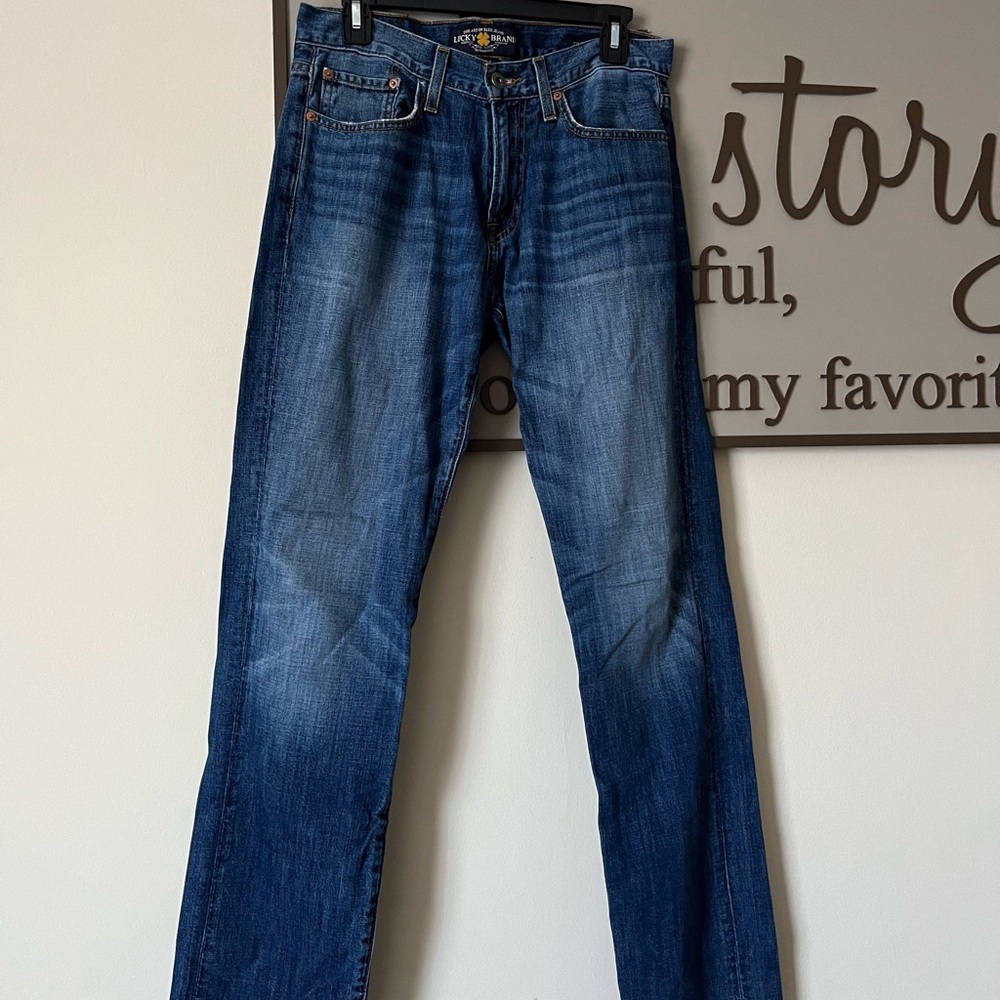 Mens Lucky Brand Jeans, Size 30x32.